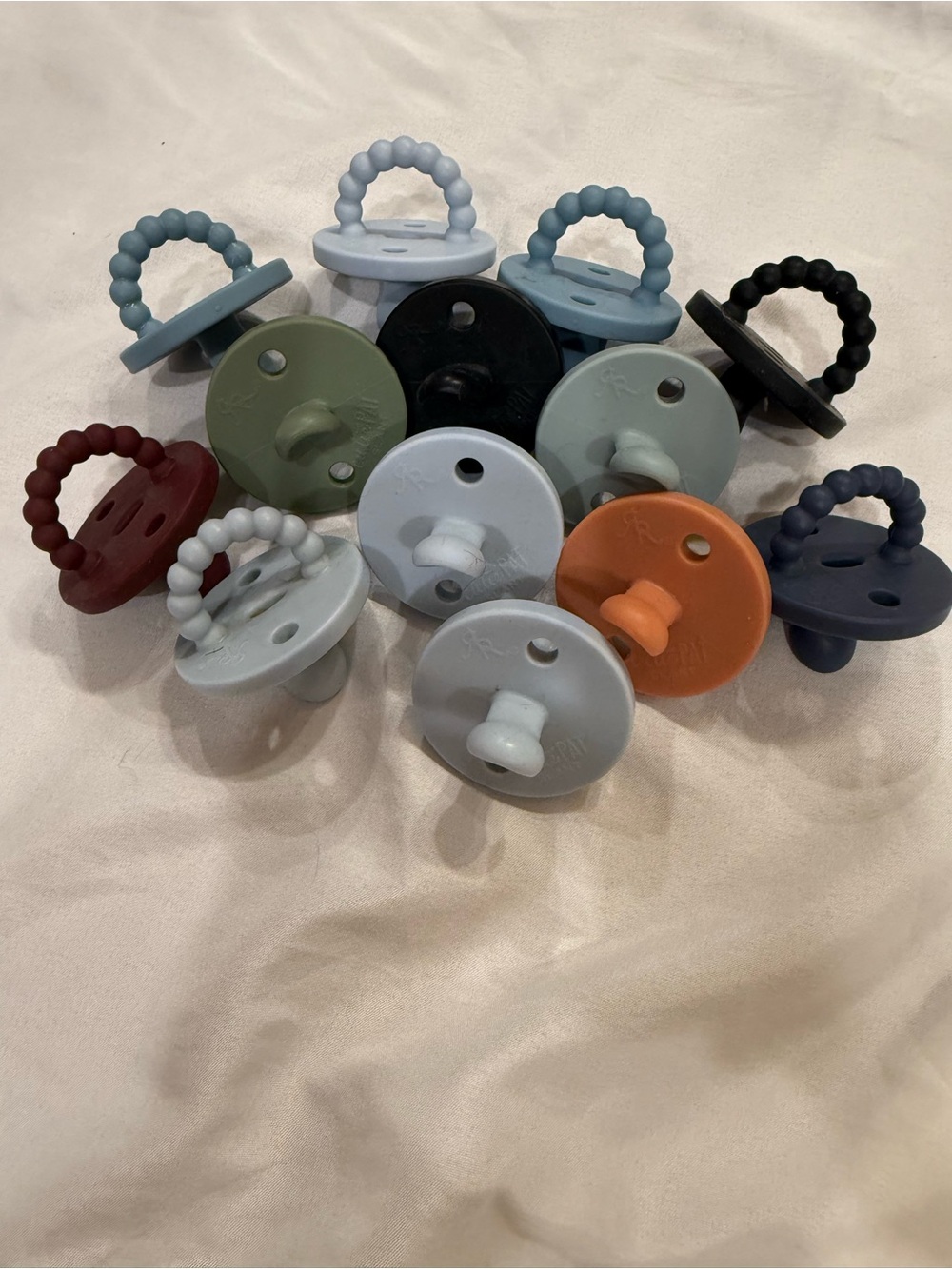 Ryan & Rose Cutie PAT Pink Pacifier - Slant Stage 1 Nipple
